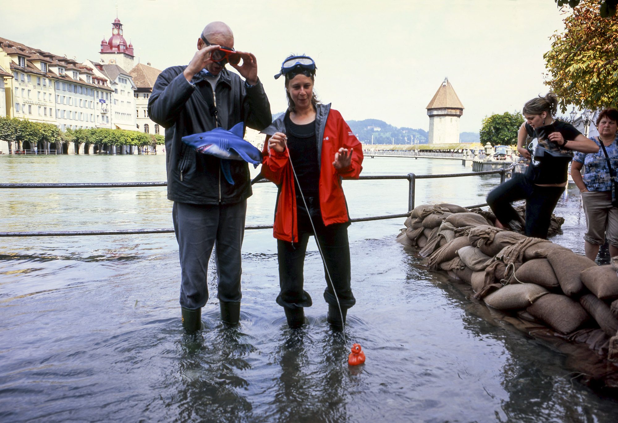 Inondation à Lucerne