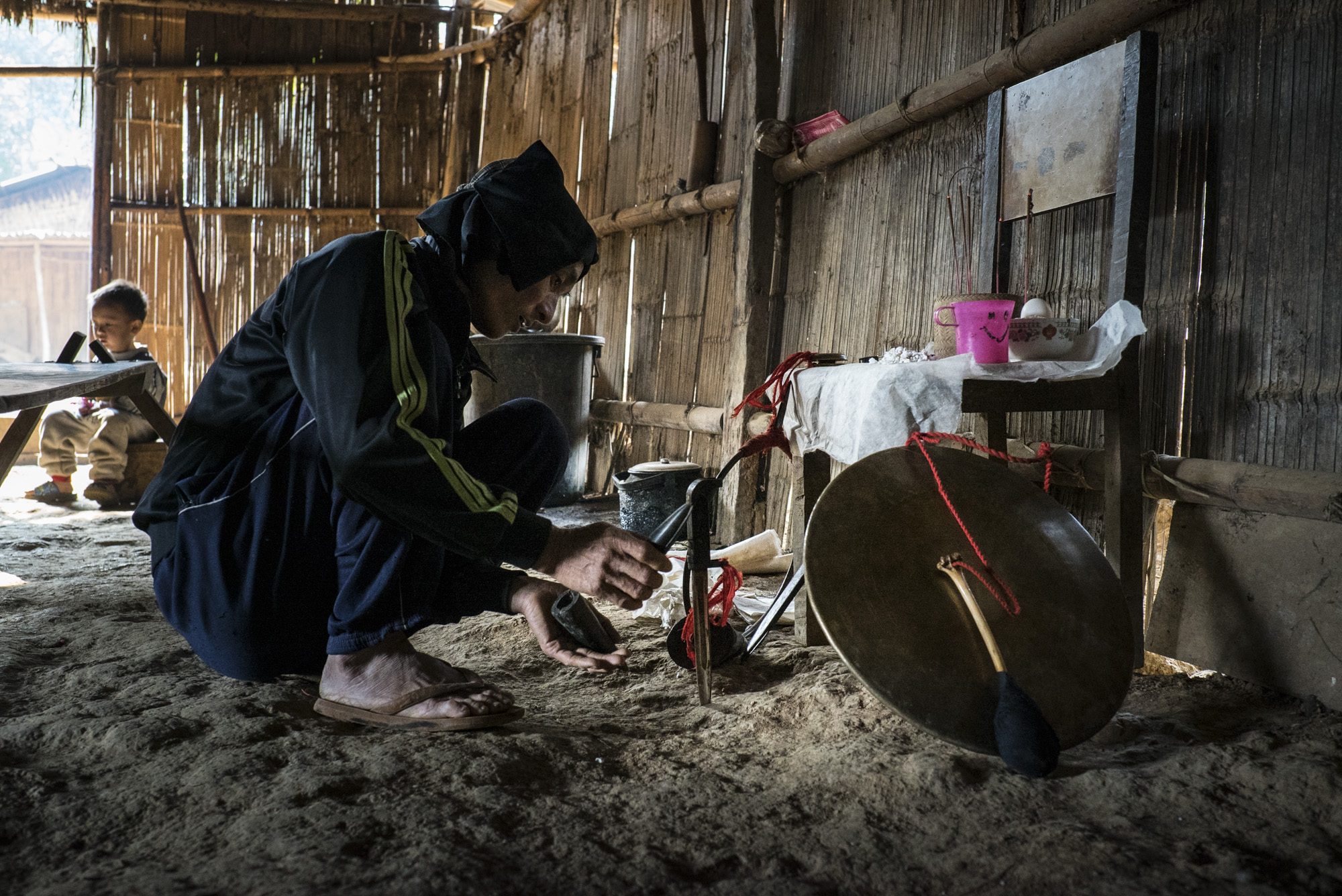 Hmong village, Luang Prabang Province