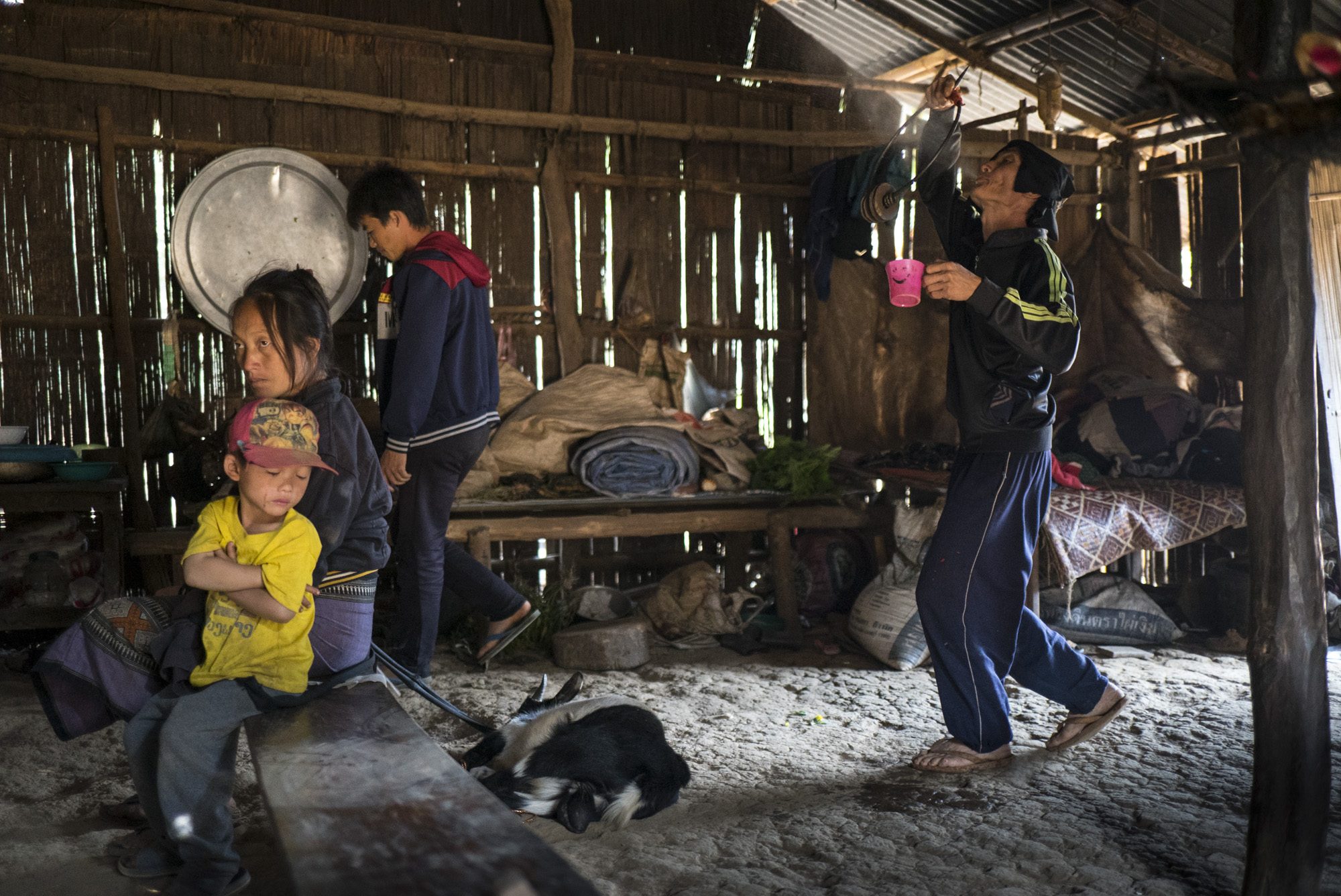 Hmong village, Luang Prabang Province