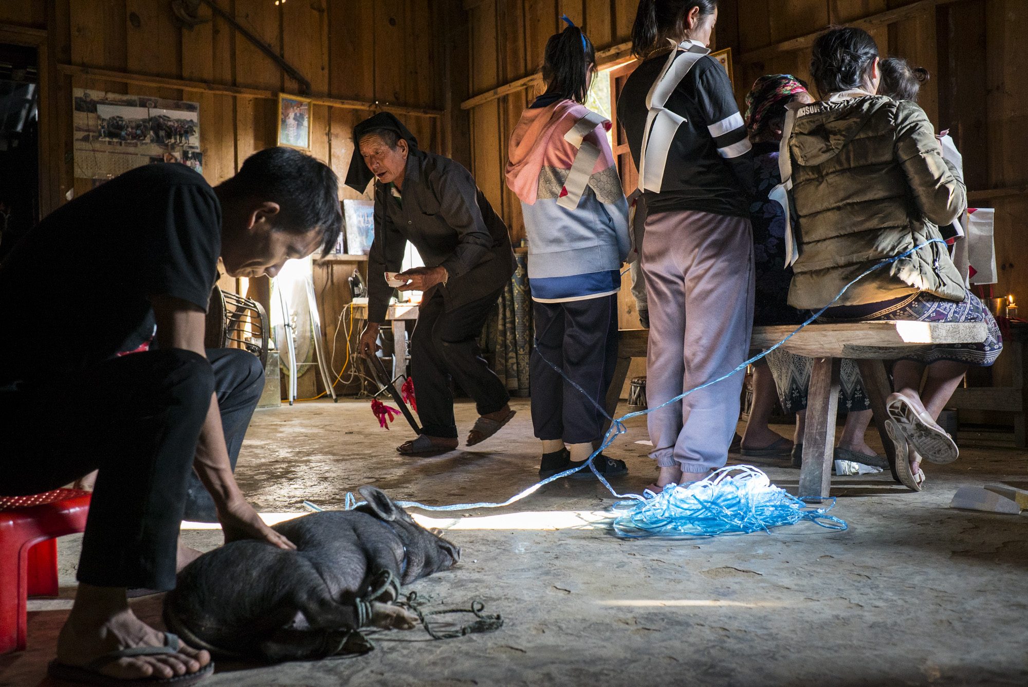 Hmong village, Xiangkhouang Province