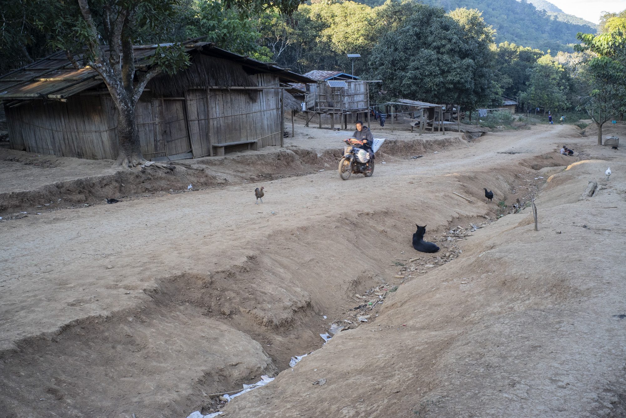Hmong village, Luang Prabang Province
