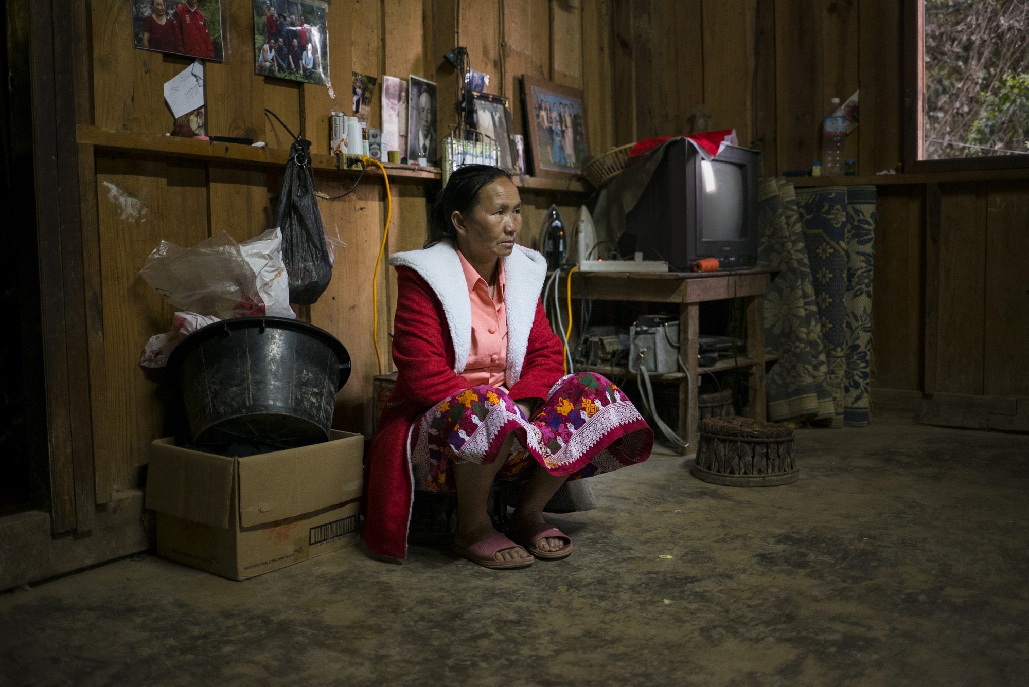Hmong village, Xiangkhouang Province