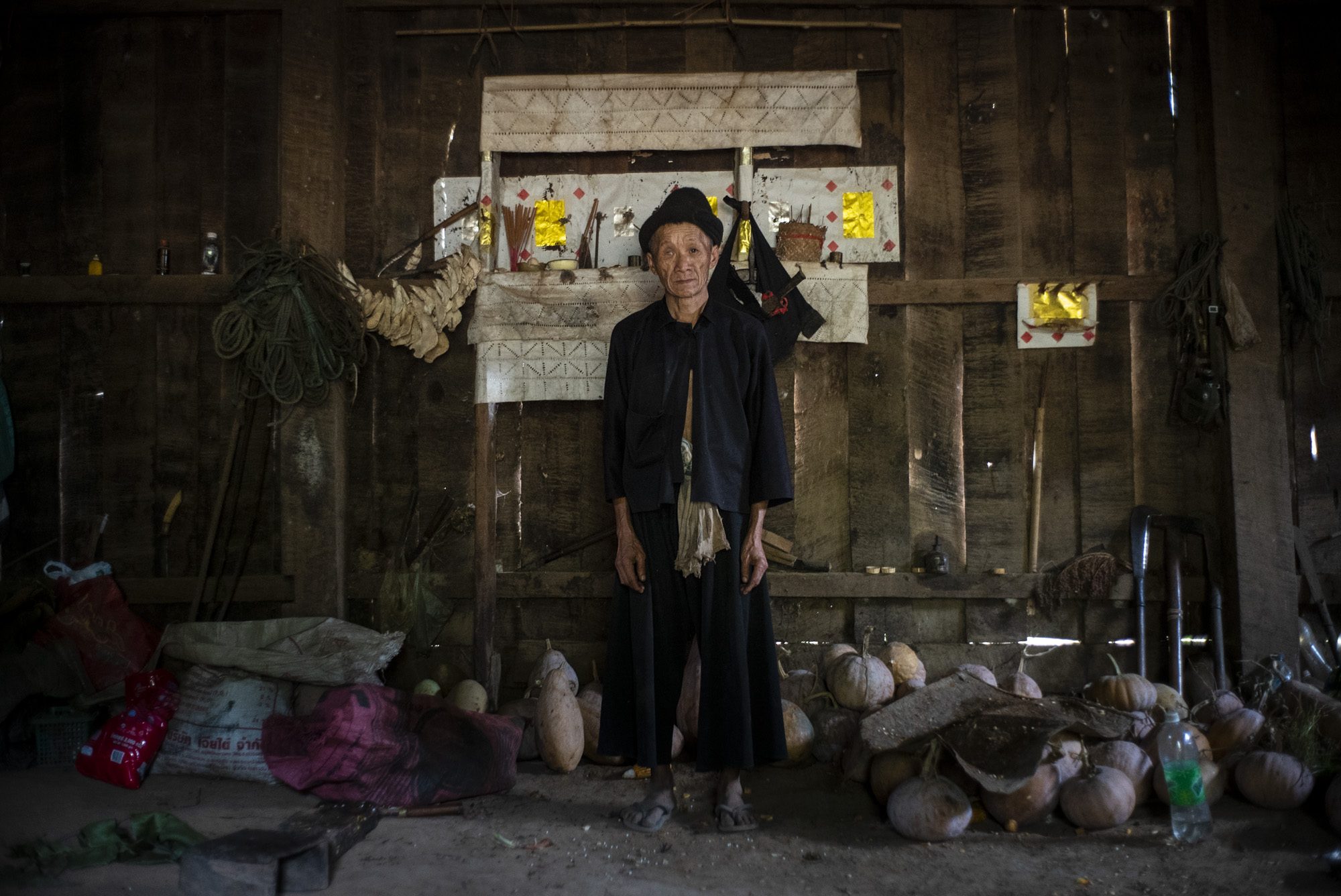 Hmong village, Luang Prabang Province