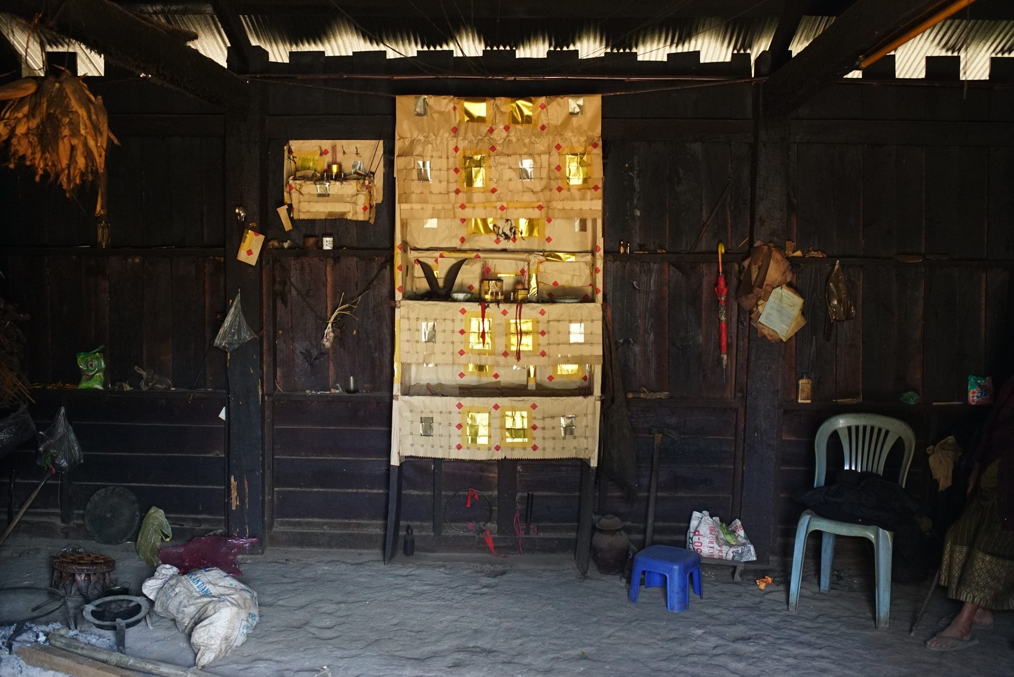 Hmong village, Xiangkhouang Province